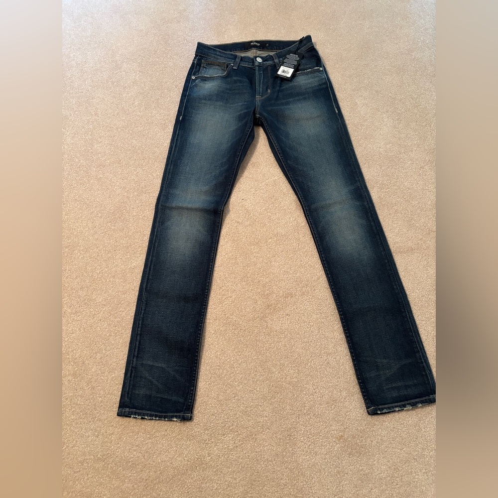 Hudson Jeans Blue Straight Leg Timeless Denim